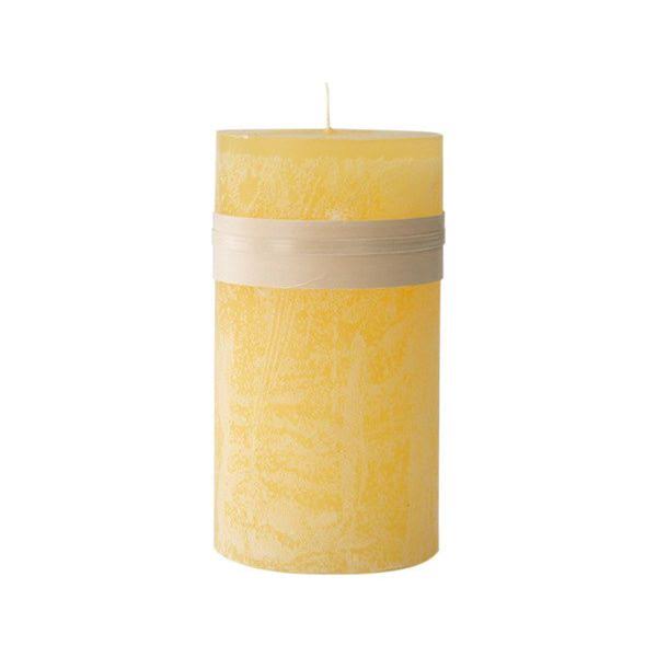Timber Candle, Set of 4, Pale Yellow, Candles, by Vance Kitira