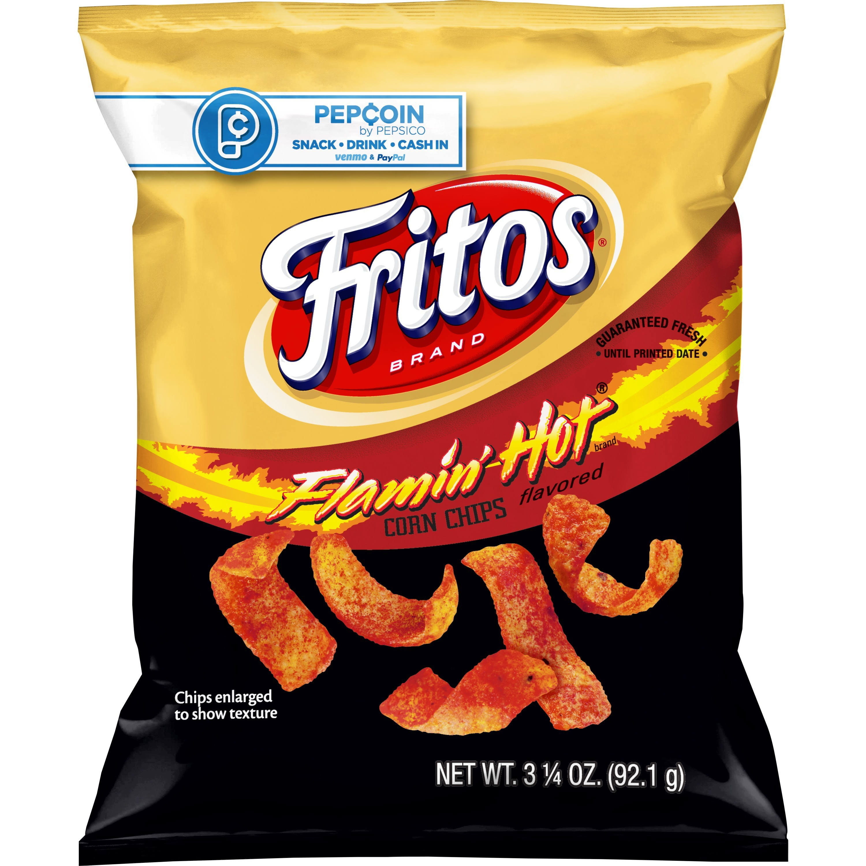 Flamin' Hot Flavored Corn Chips