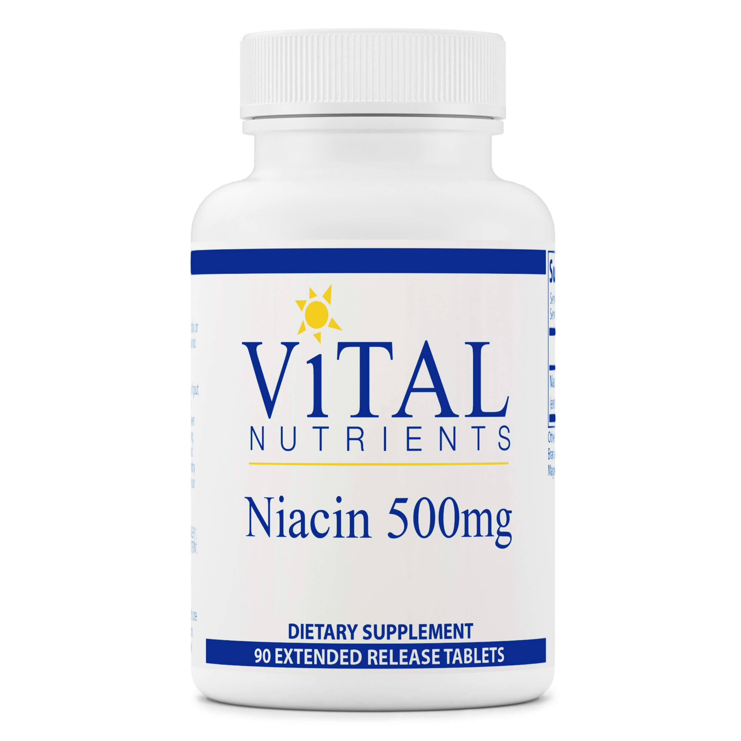 Vital Nutrients Niacin Dietary Supplement - 500mg, 90ct