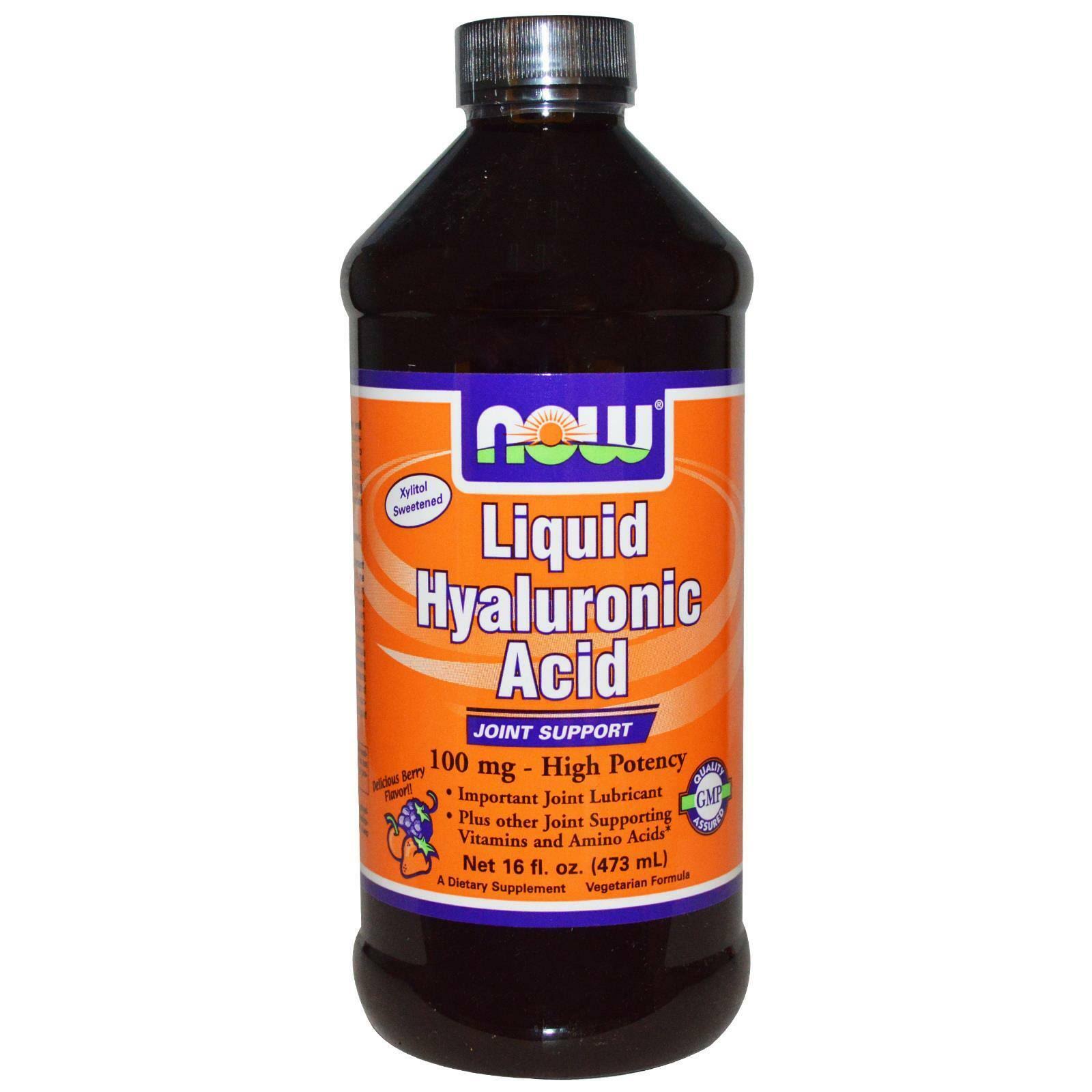 Now Foods: Liquid Hyaluronic Acid - Joint Support, 473ml