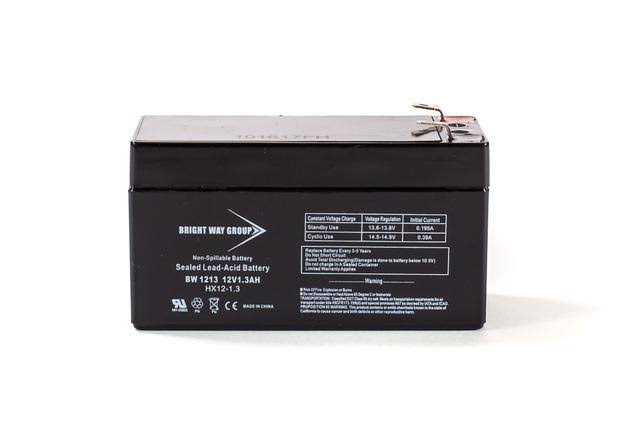 BW1213 - 12 Volts 1.3Ah - Terminal F1 - SLA/AGM Battery - HX12-1.3