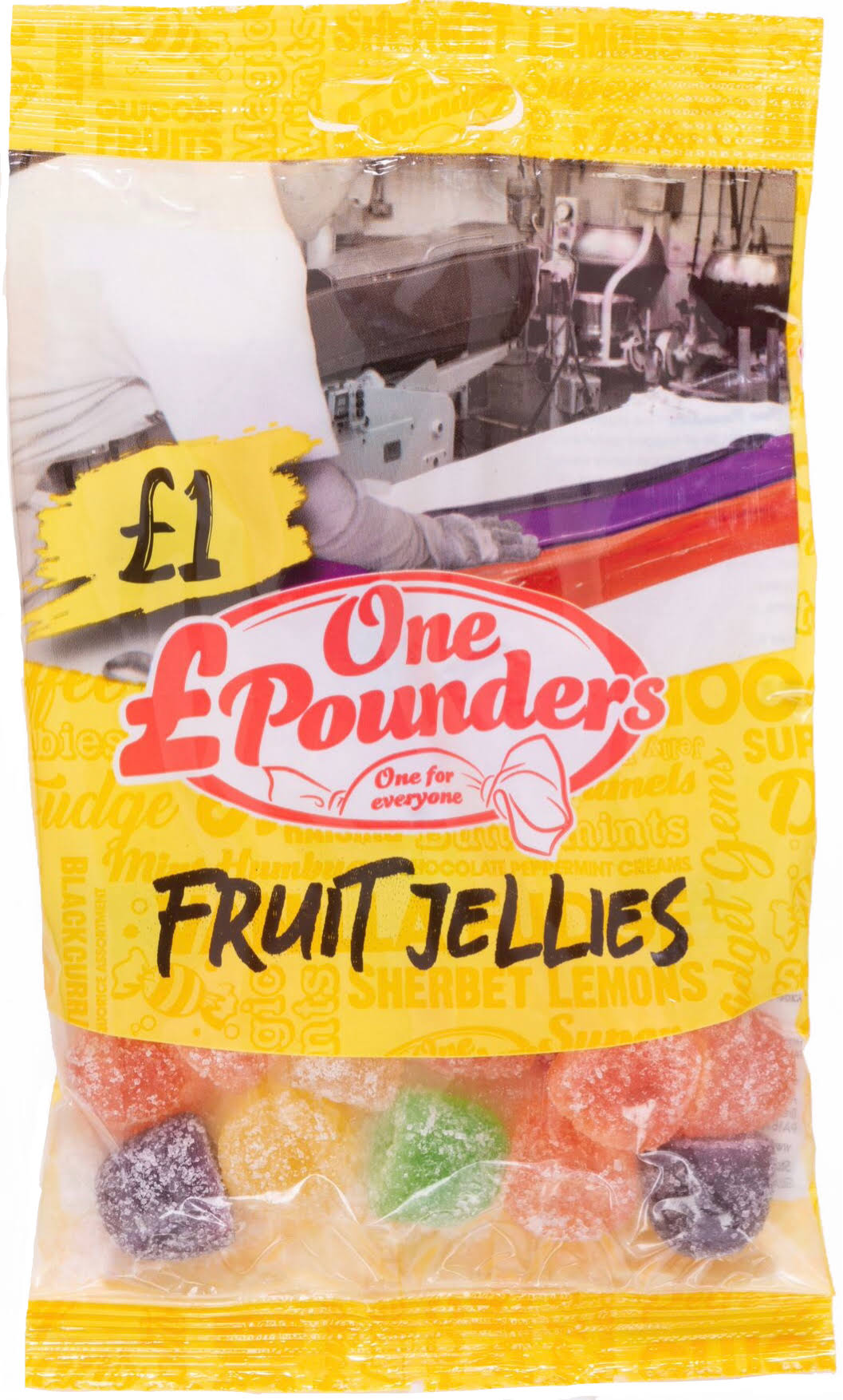 One Pounders - Fruit Jellies 150g
