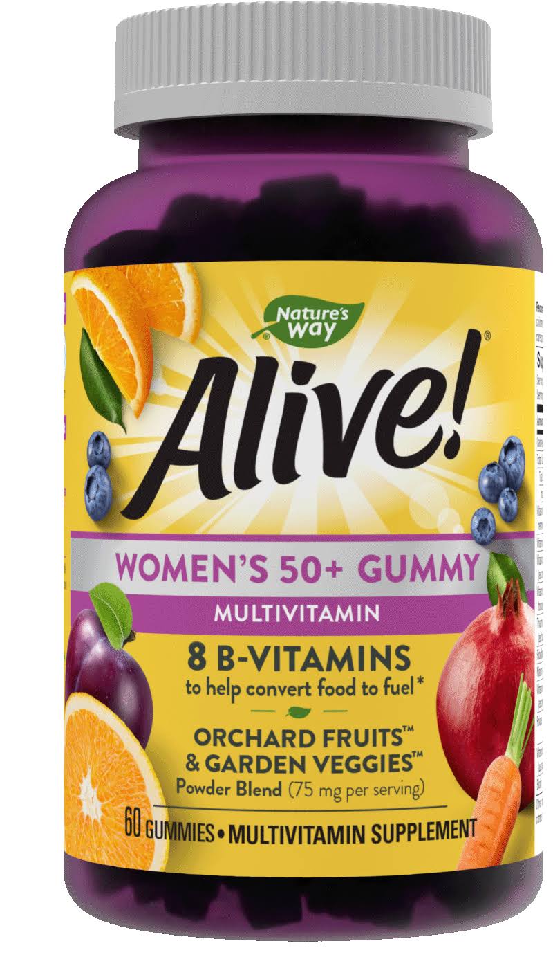 Nature's Way Alive! Women's 50+ Gummy Vitamins Gummies - x60