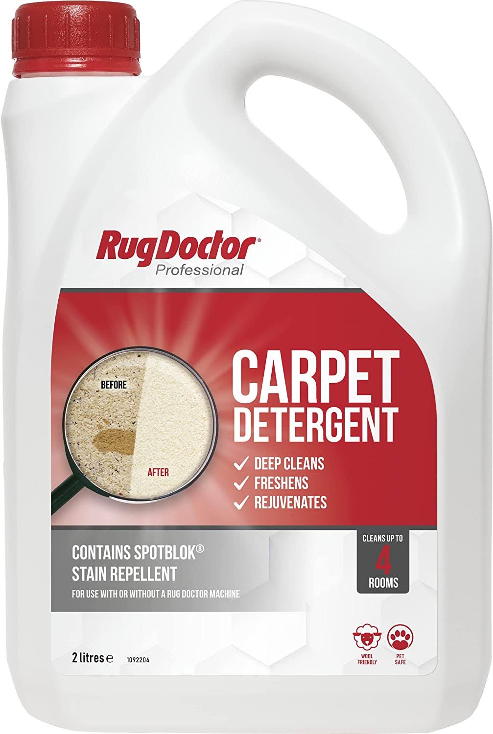 Rug Doctor Carpet Cleaner & SpotBlok - 2L