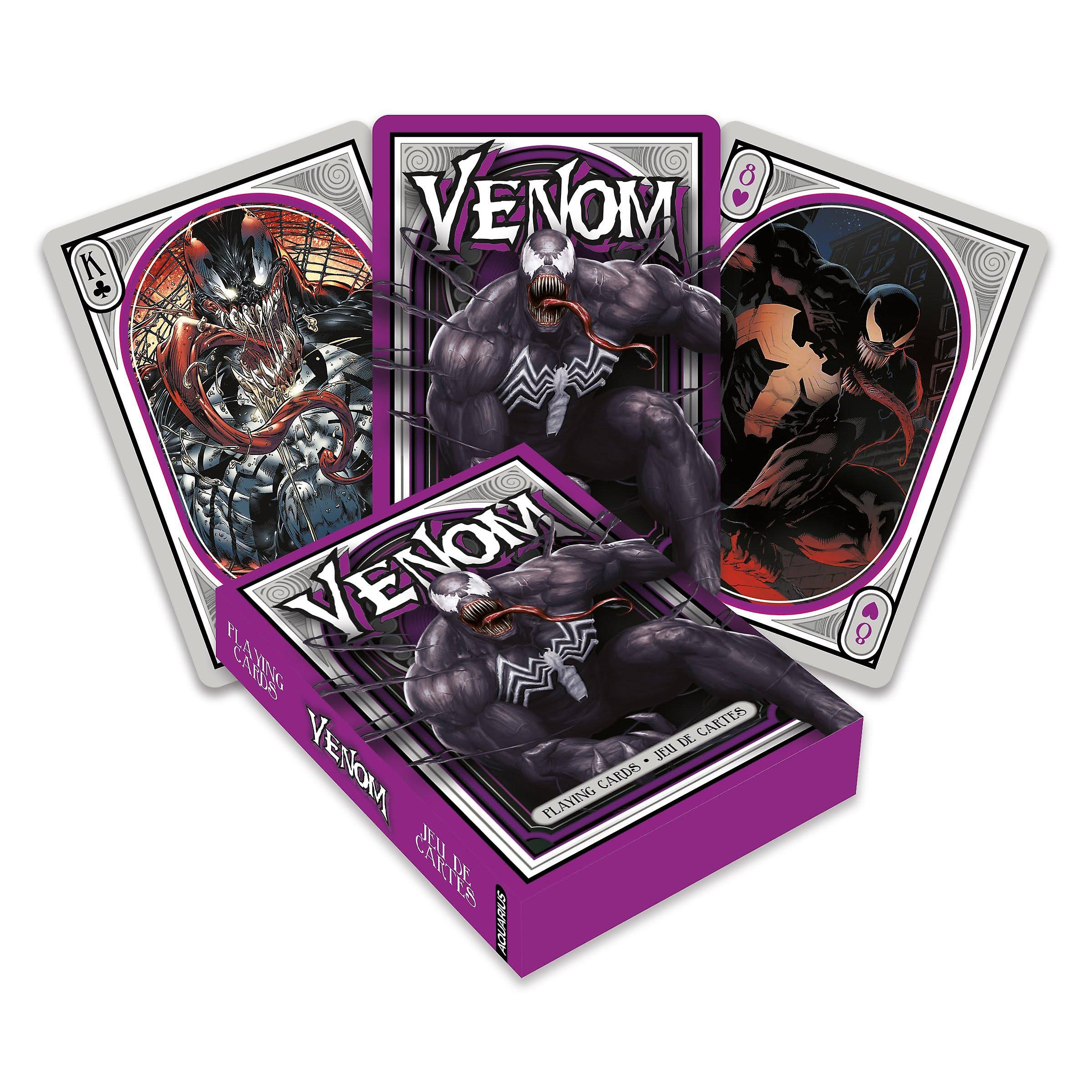 Aquarius Marvel - Venom Playing Cards