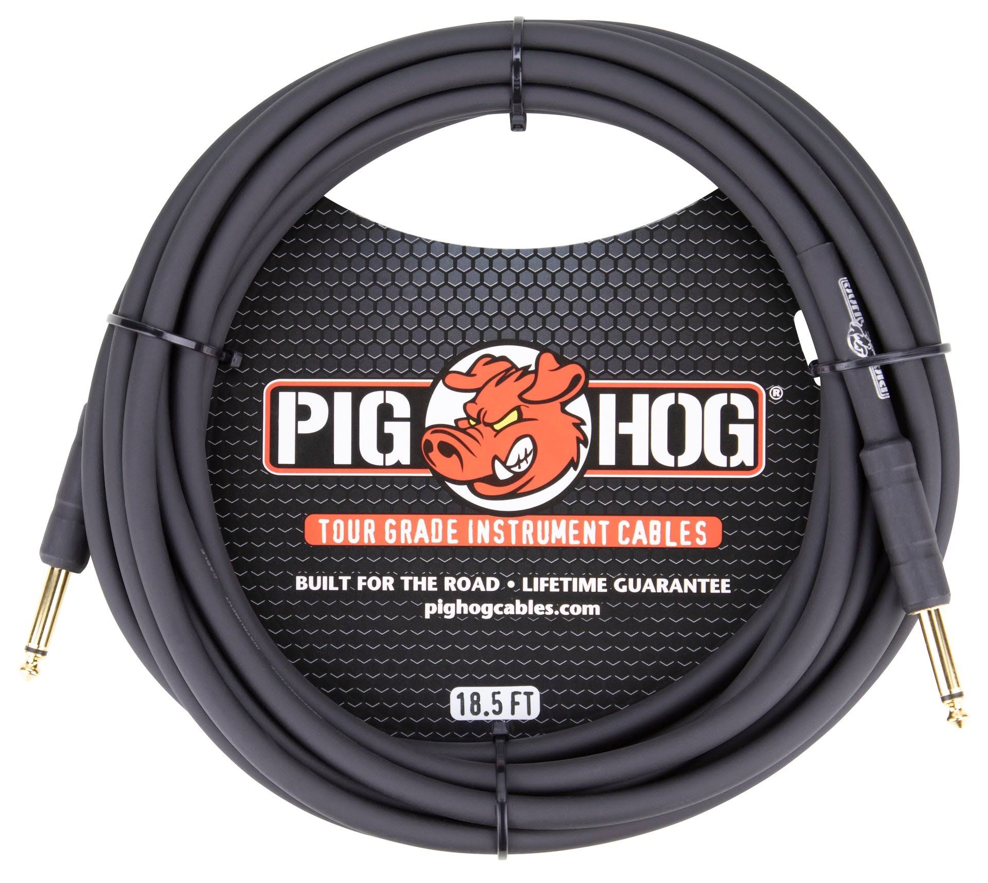 Pig Hog Tour Grade Instrument Cable - 18.6', 8mm