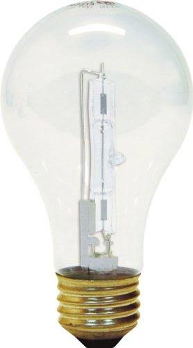 Ge Lighting Light Bulb - 43W, 750 Lumens, Crystal Clear, 2 Halogen Light Bulbs
