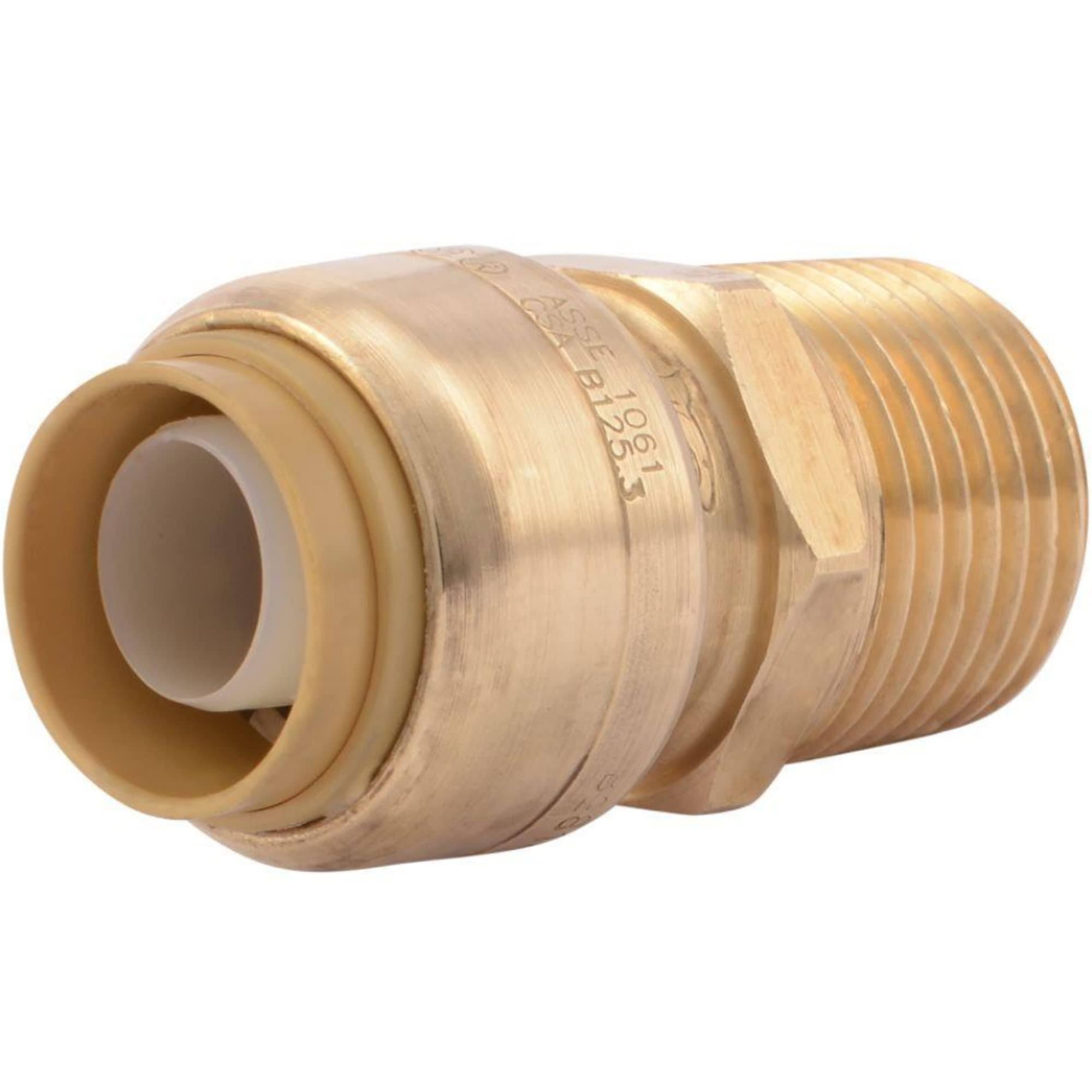 SharkBite Push-To-Connect x Male Pipe Thread Adapter - 0.5"