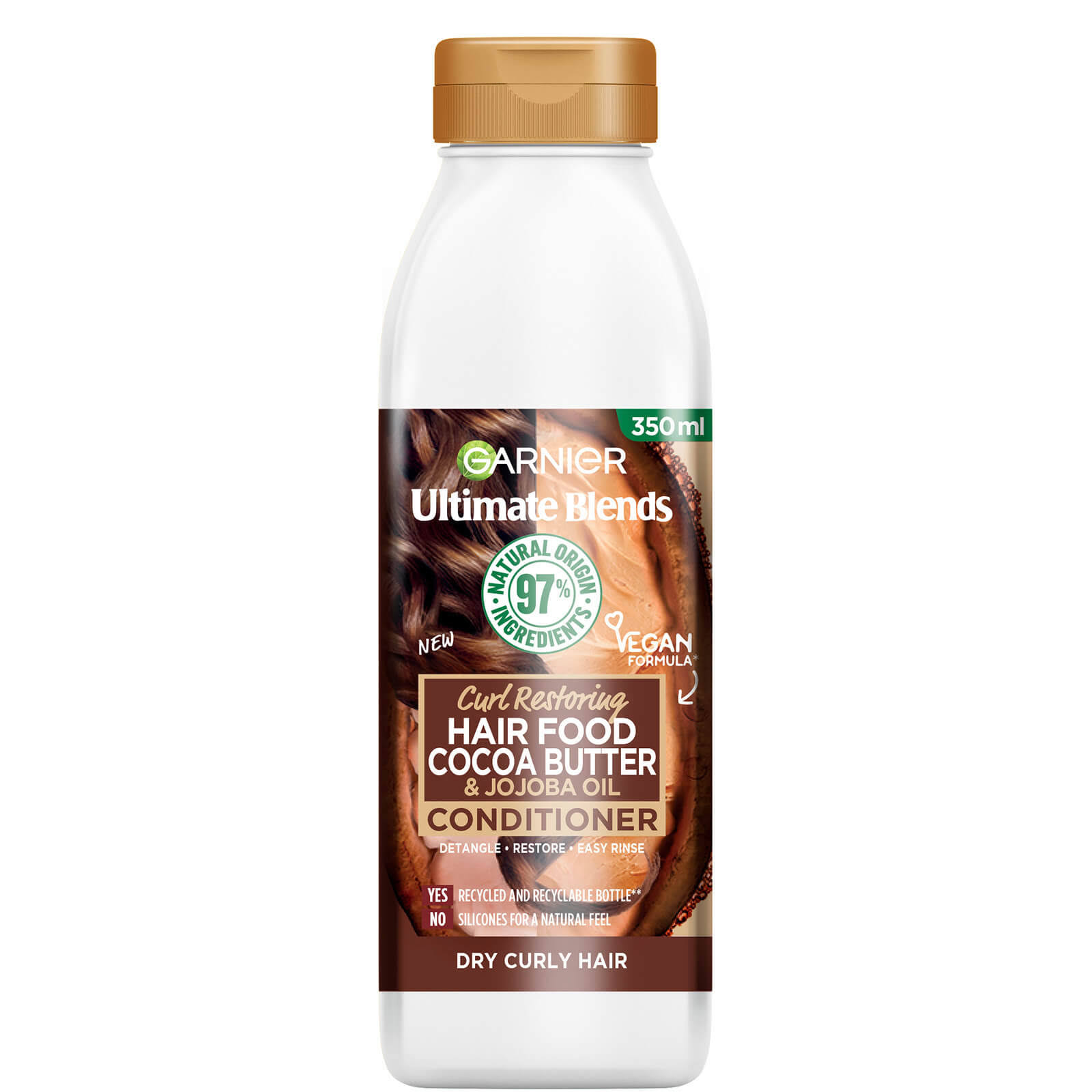 Garnier Ultimate Blends Hair Food Cocoa Butter Conditioner 350ml