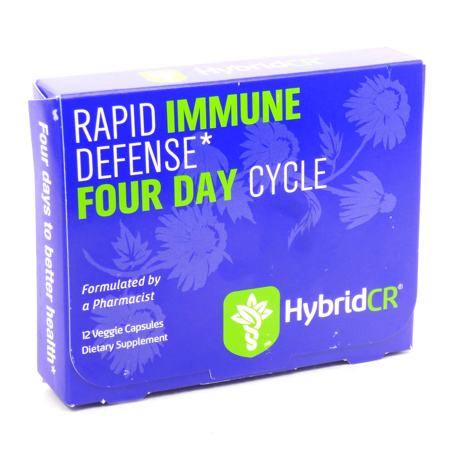 Hybridcr Rapid Immune Defense Four Day Cycle - 12 Veggie Capsules