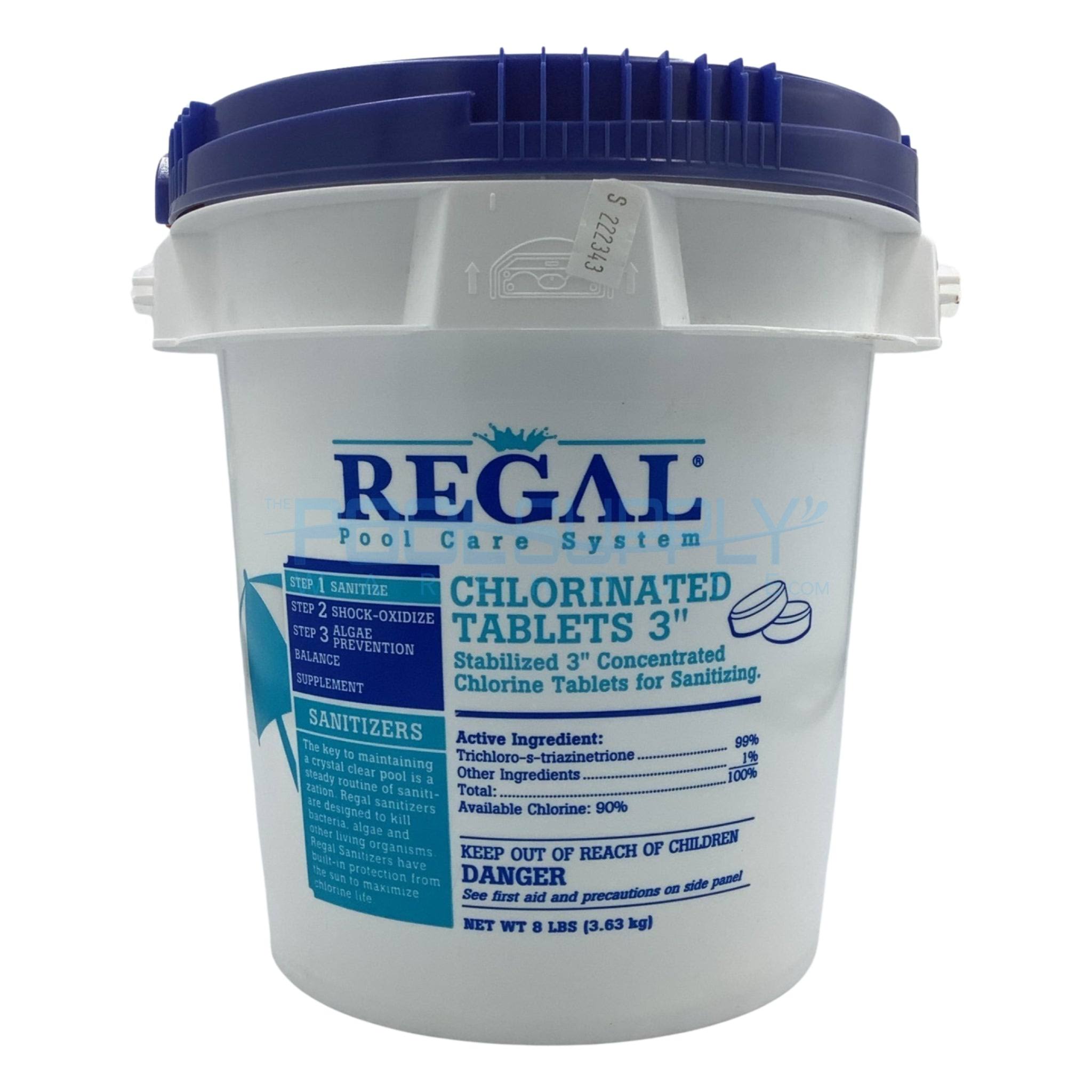 Regal 8 lbs. 3" Chlorinated Tabs - 12001571