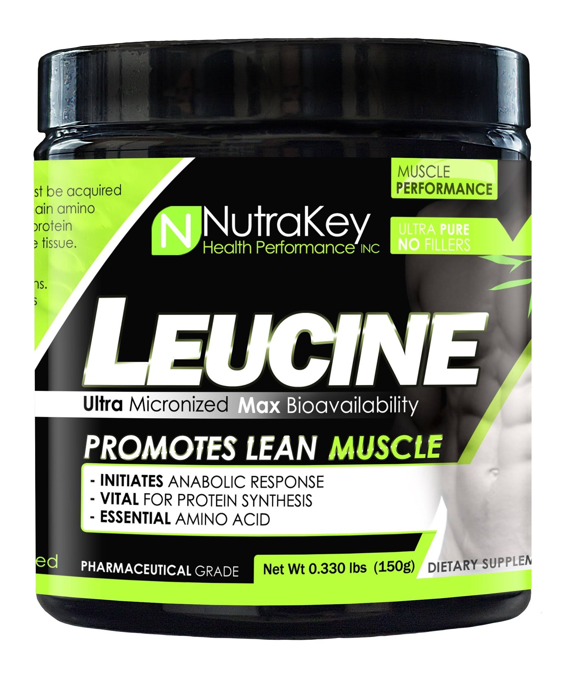 Nutrakey L Leucine Unflavored Dietary Supplement - 150g