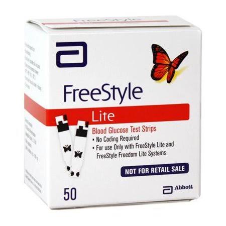 Abbott FreeStyle Lite Blood Glucose Test Strips - 100 Pack