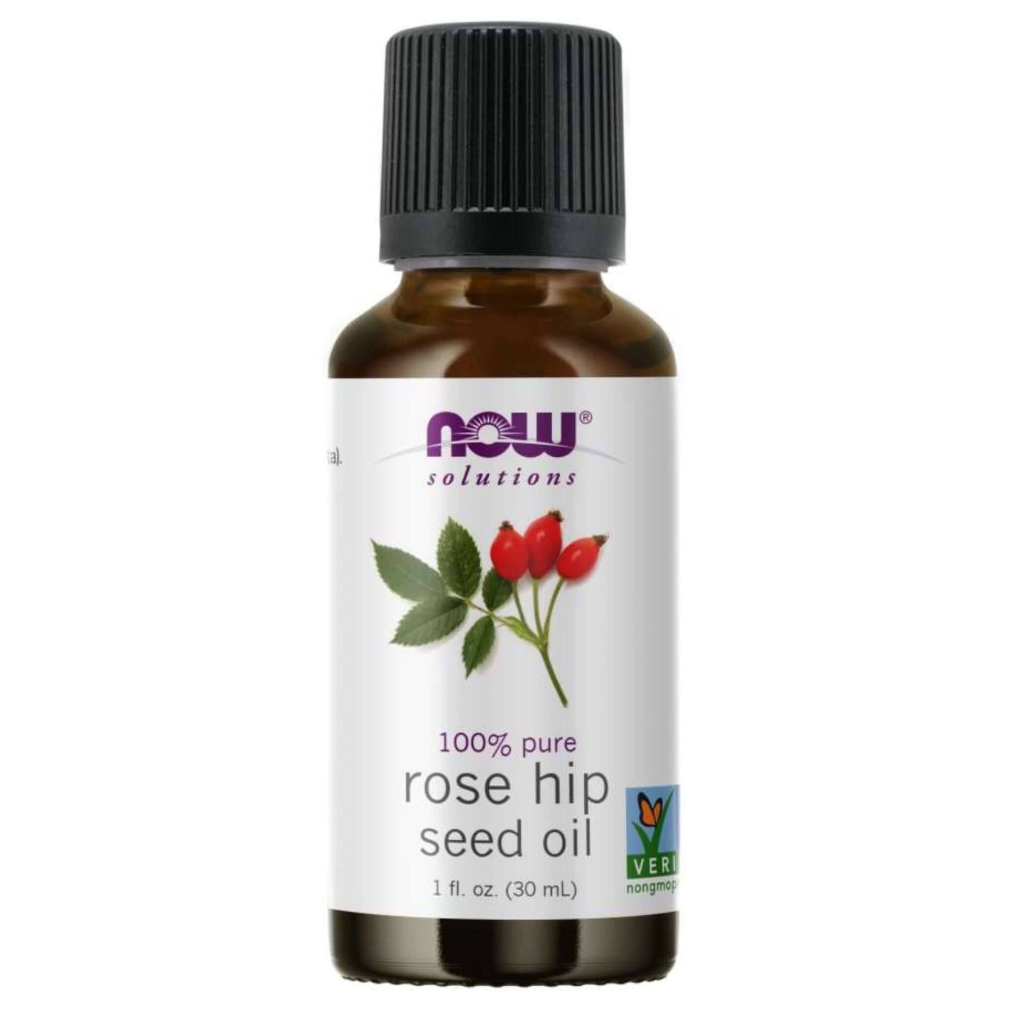 Now Essential Oils Pure Rose Hip Seed Oil - 1oz