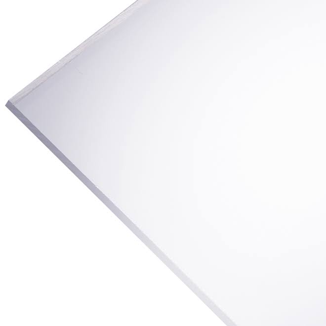 Plaskolite Acrylic Glazing Sheet - 24" x 28" x 100"