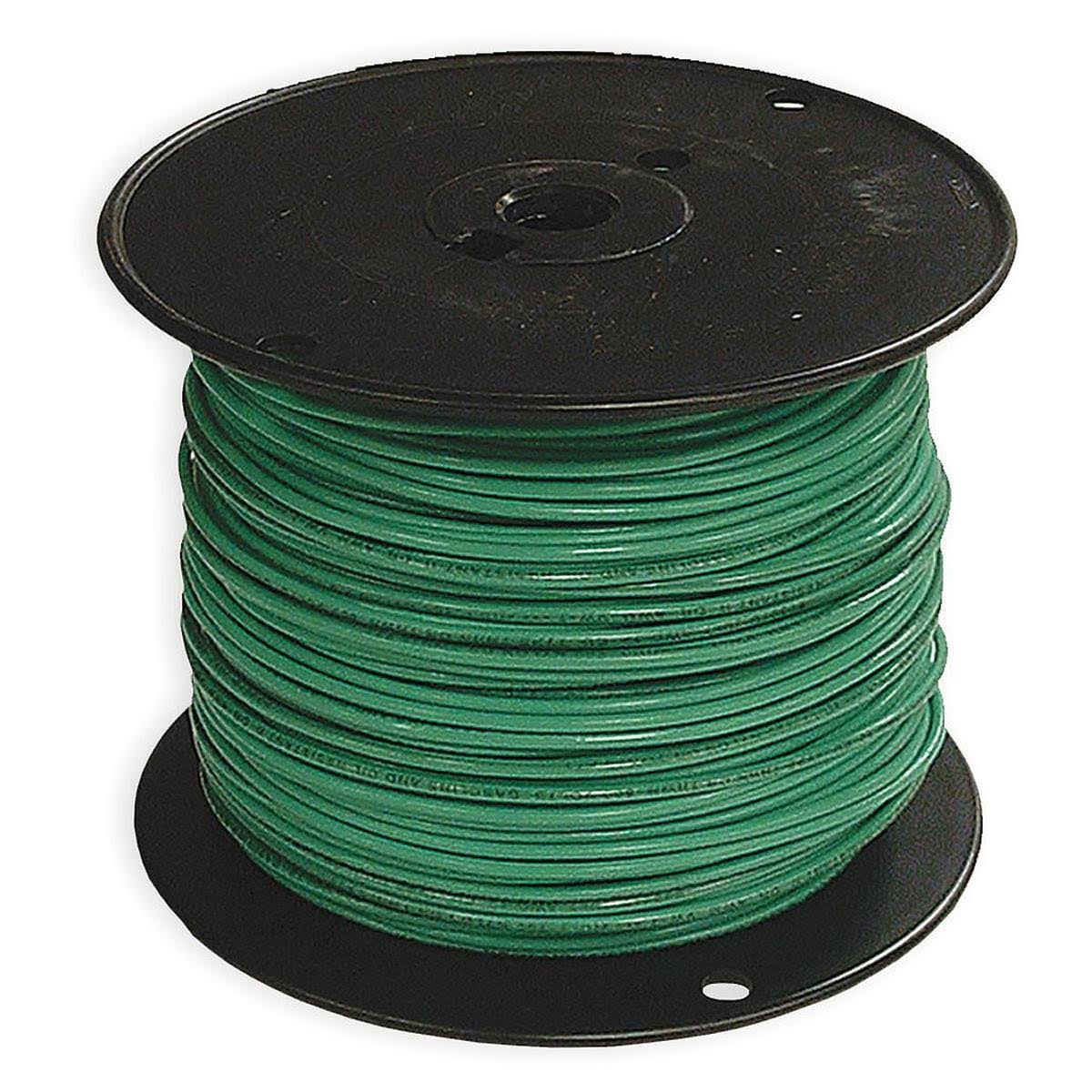Southwire Company Solid Single Building Wire - Green, 14 awg, 500'