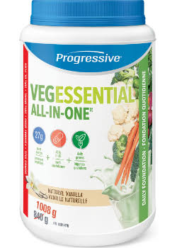 Vegessential All in One (Natural Vanilla) - 1008g Bonus Size - Progressive Nutritionals