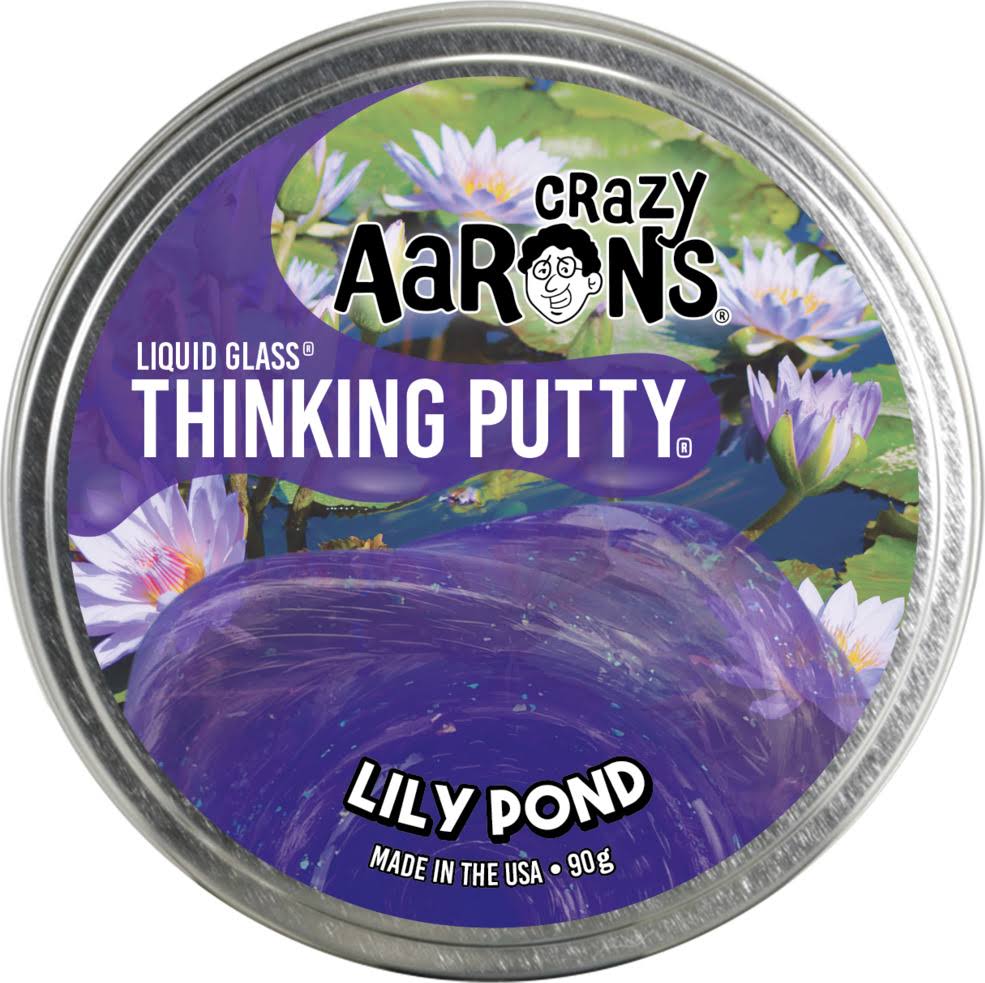 Crazy Aaron Lily Pond Liquid Glass Thinking Putty