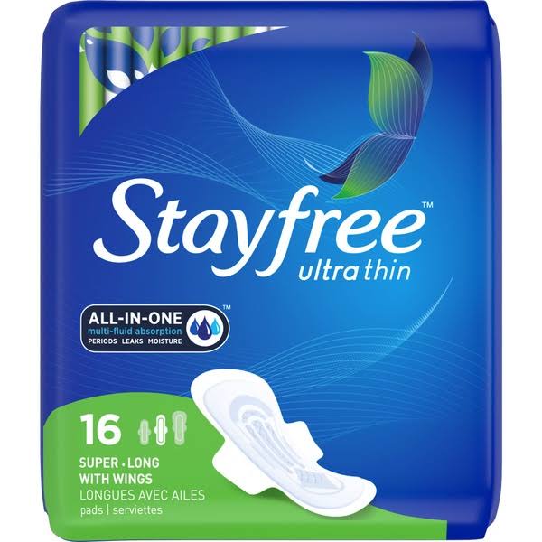Stayfree Ultra Thin Super Long With Wings - 16 Pads
