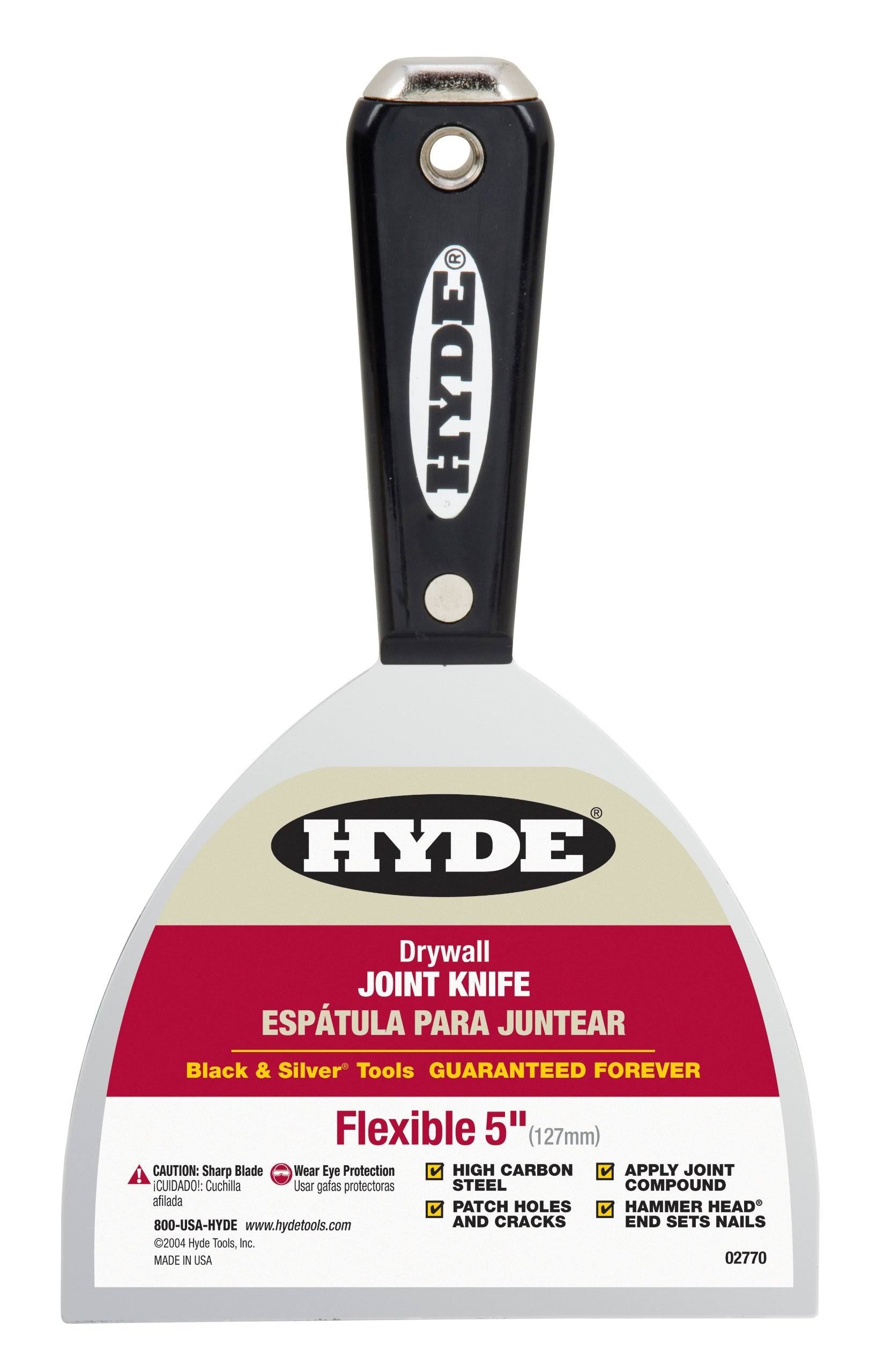 Hyde Tools 02770-5F Hammer Head Flex Drywall Knife - 5"