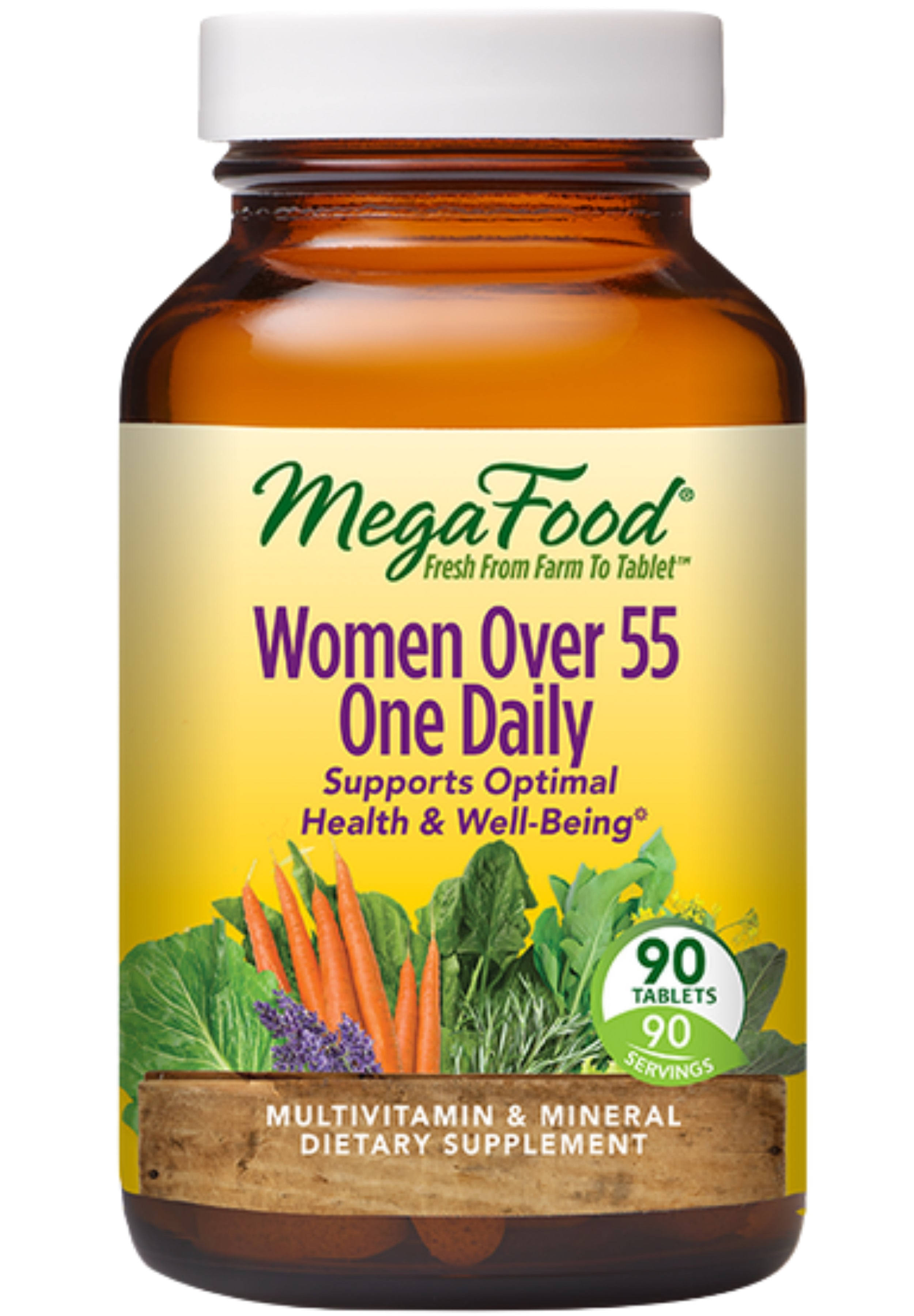 MegaFood - Women Over 55 One Daily - 90 Tablets