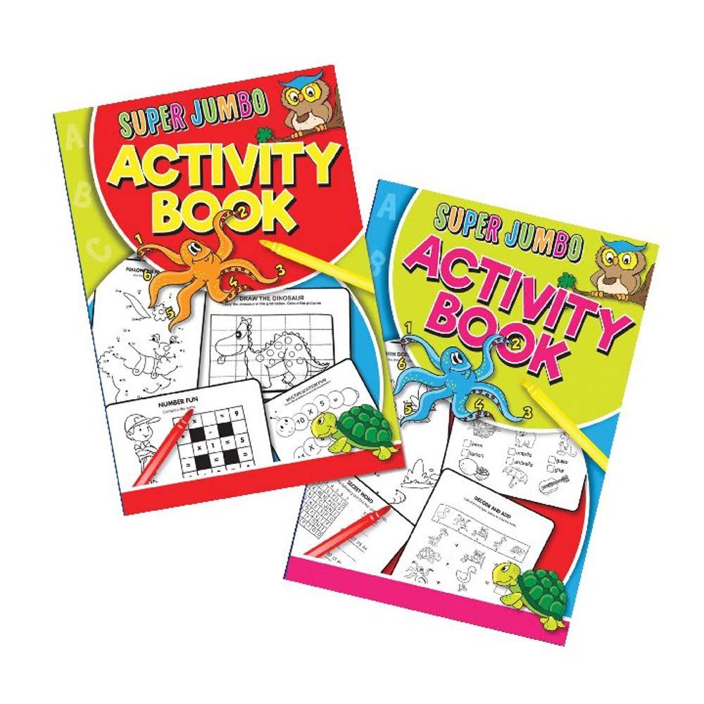 Artbox Super Jumbo Activity Book Pk6 4052