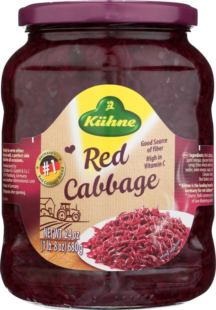 Kuhne Cabbage Red, 24 oz