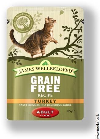 Wellbeloved Cat Adult Pouch - Turkey, 85g
