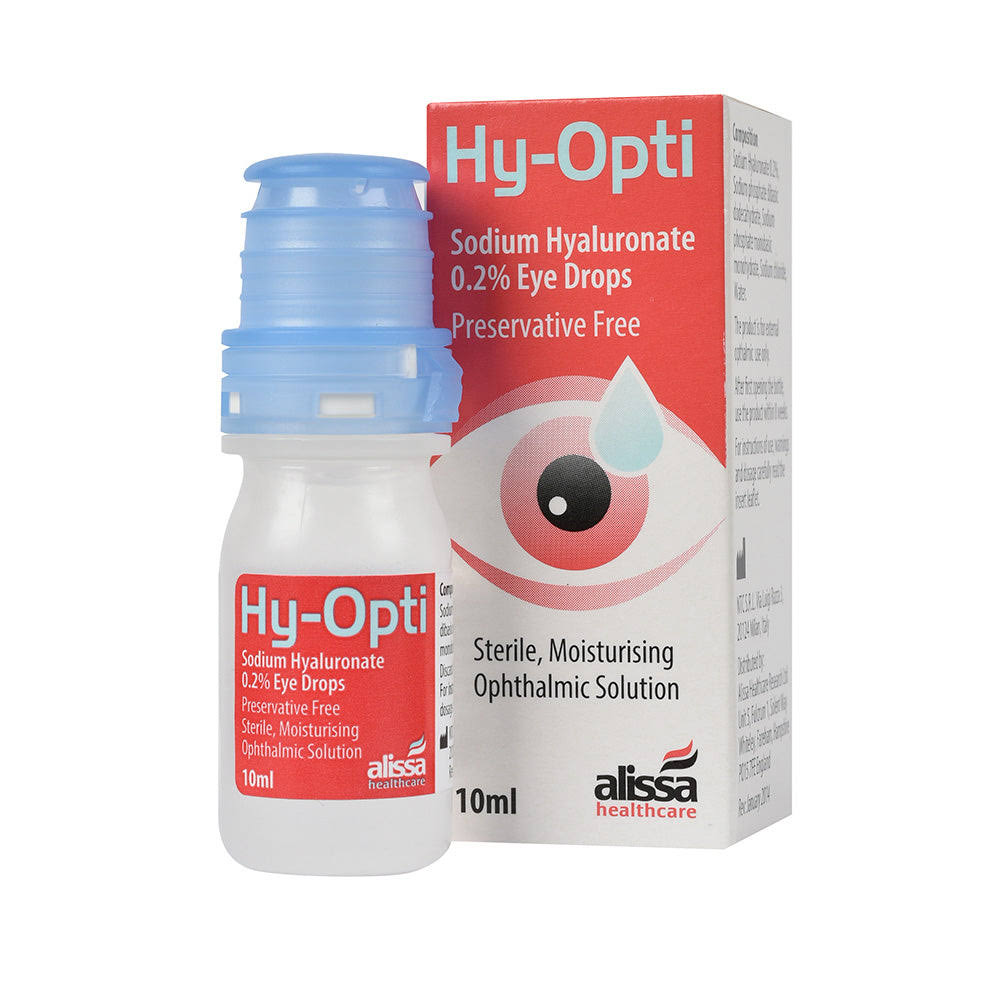 Hy-Opti Sodium Hyaluronate 0.2% Eye Drops 10ml