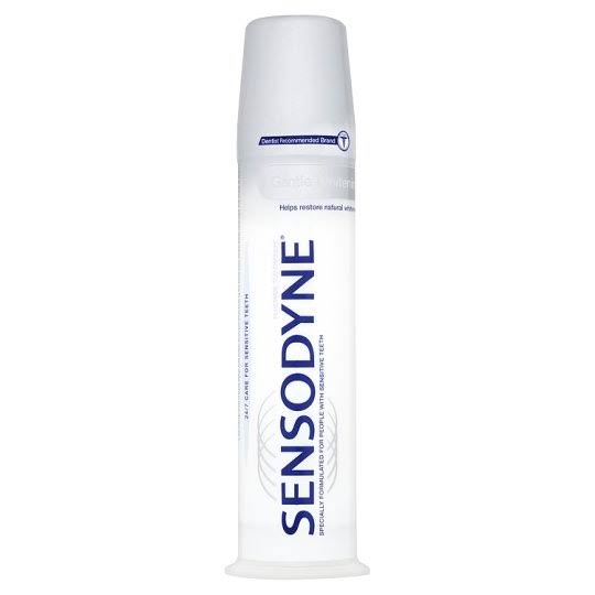 Sensodyne Gentle Whitening Toothpaste Pump 100ml