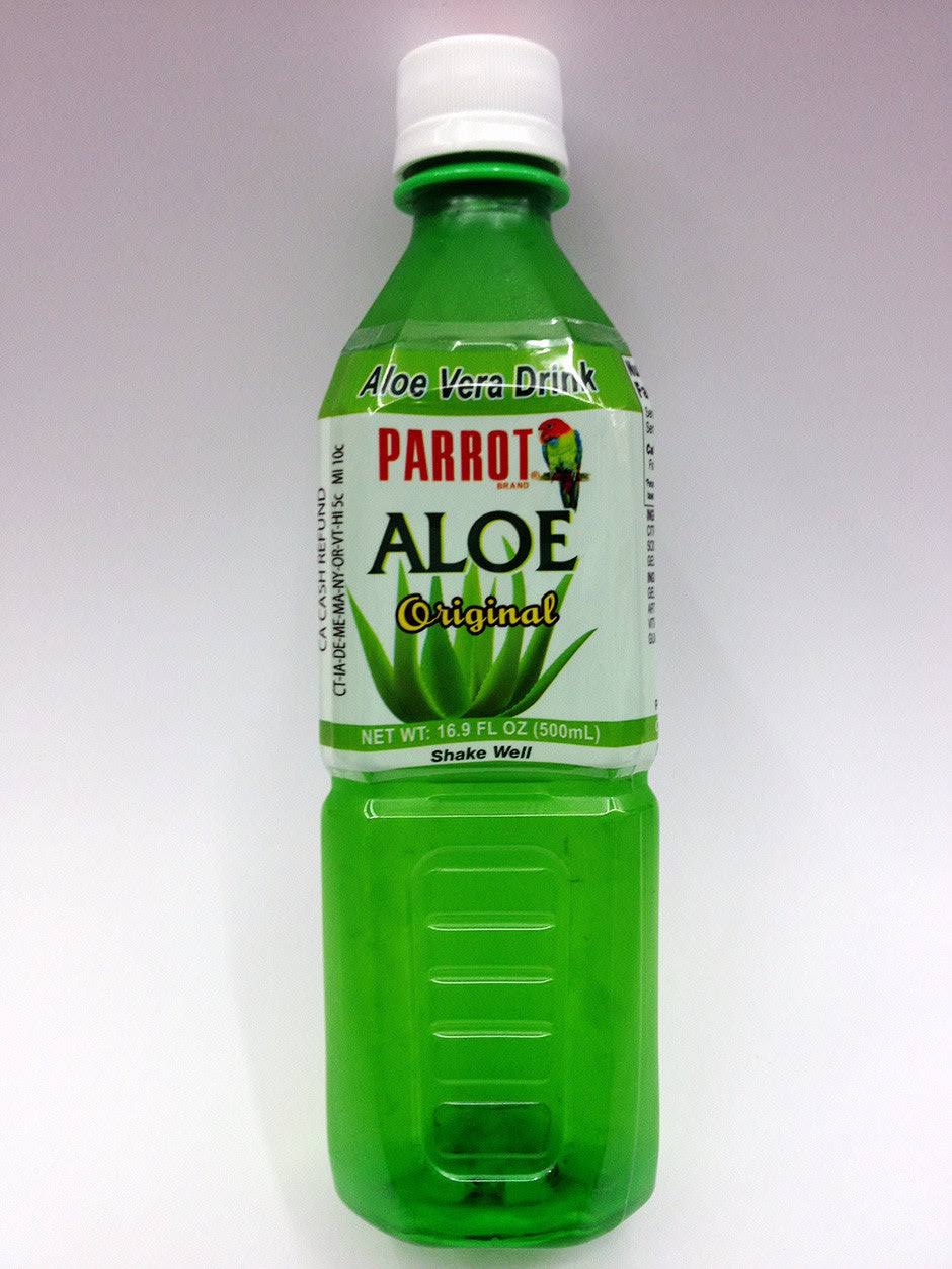 Parrot Aloe Drink 16.9oz Original Wholesale, Cheap, Discount, Bulk (Pack of 20)
