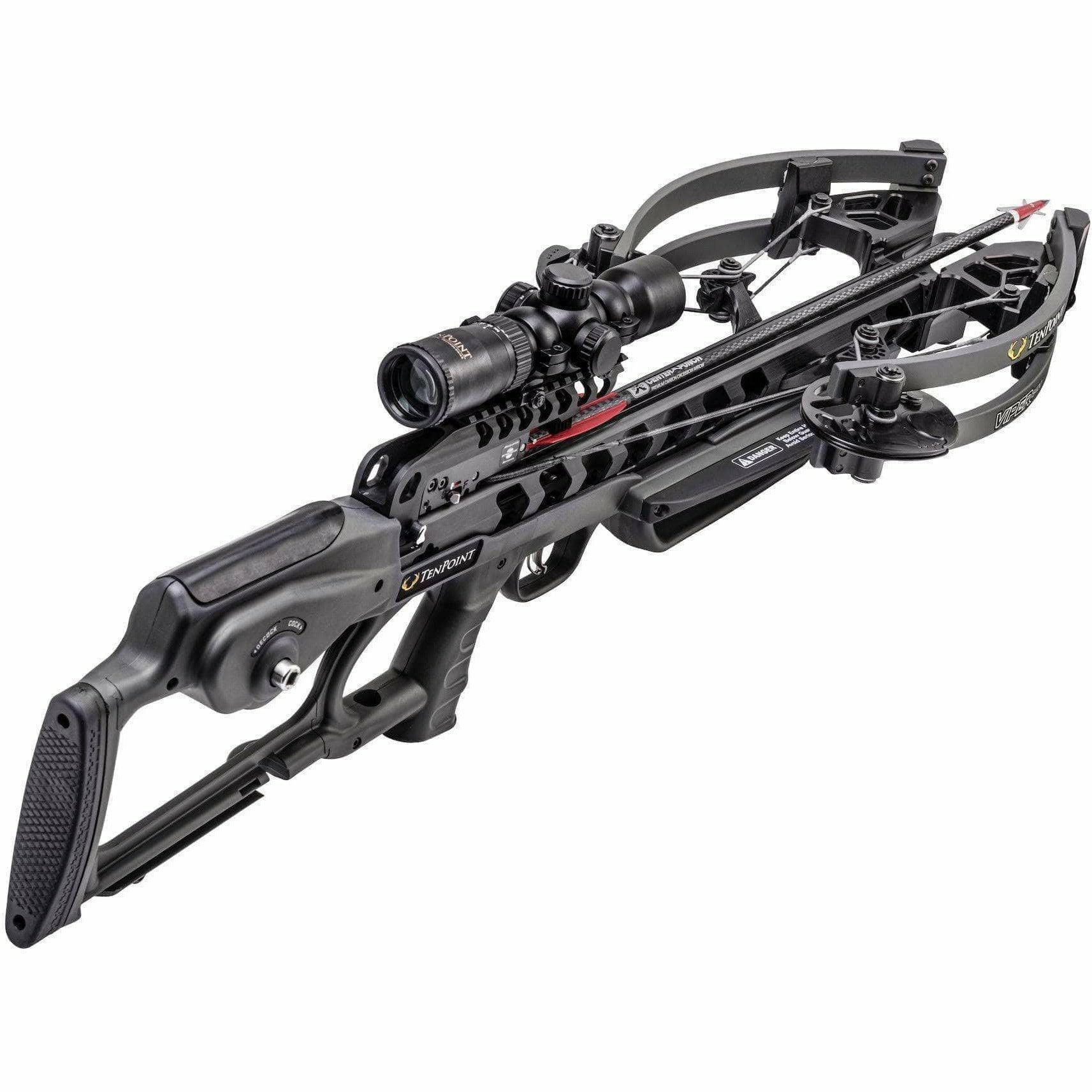 TenPoint Viper S400 Acuslide Crossbow Package, Graphite