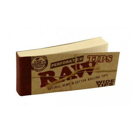 Raw Filters Cardboard Mouthpieces Classic Wide Tips - 50 Count - Smiley's - Delivered by Mercato