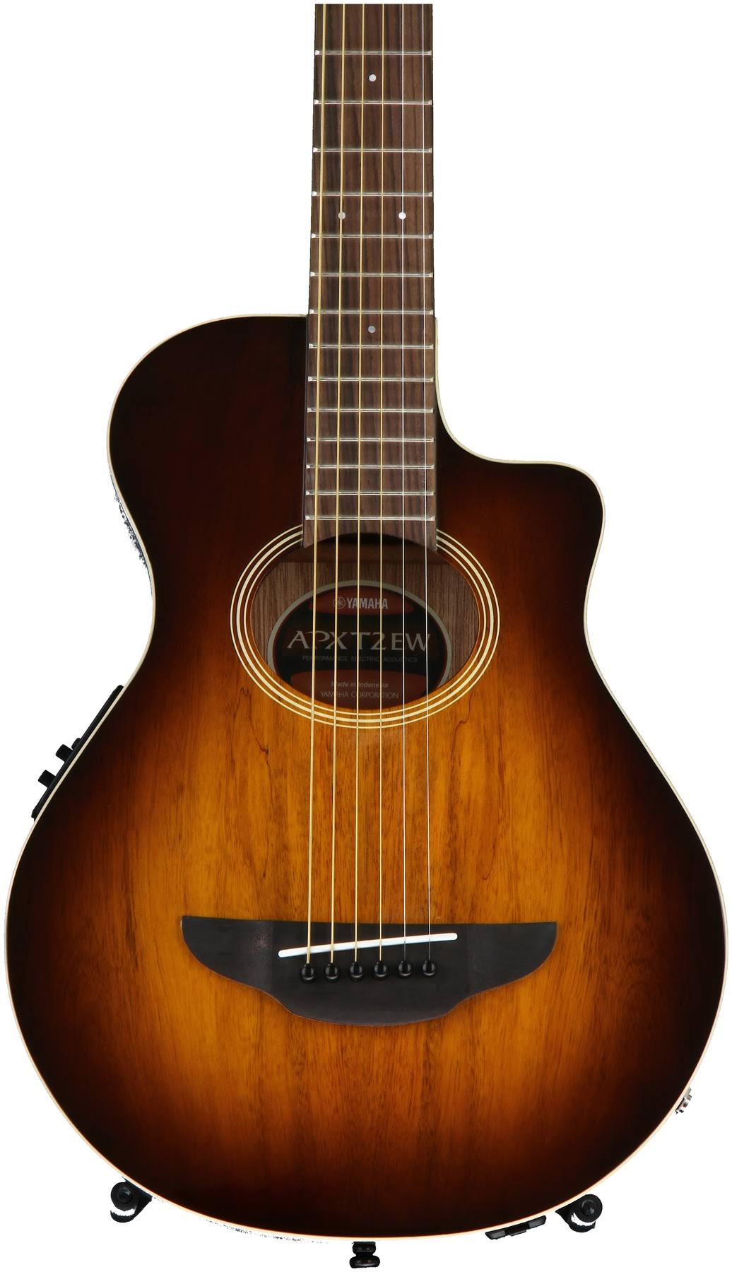 Yamaha APXT2EW Acoustic-Electric Guitar - Tobacco Brown Sunburst