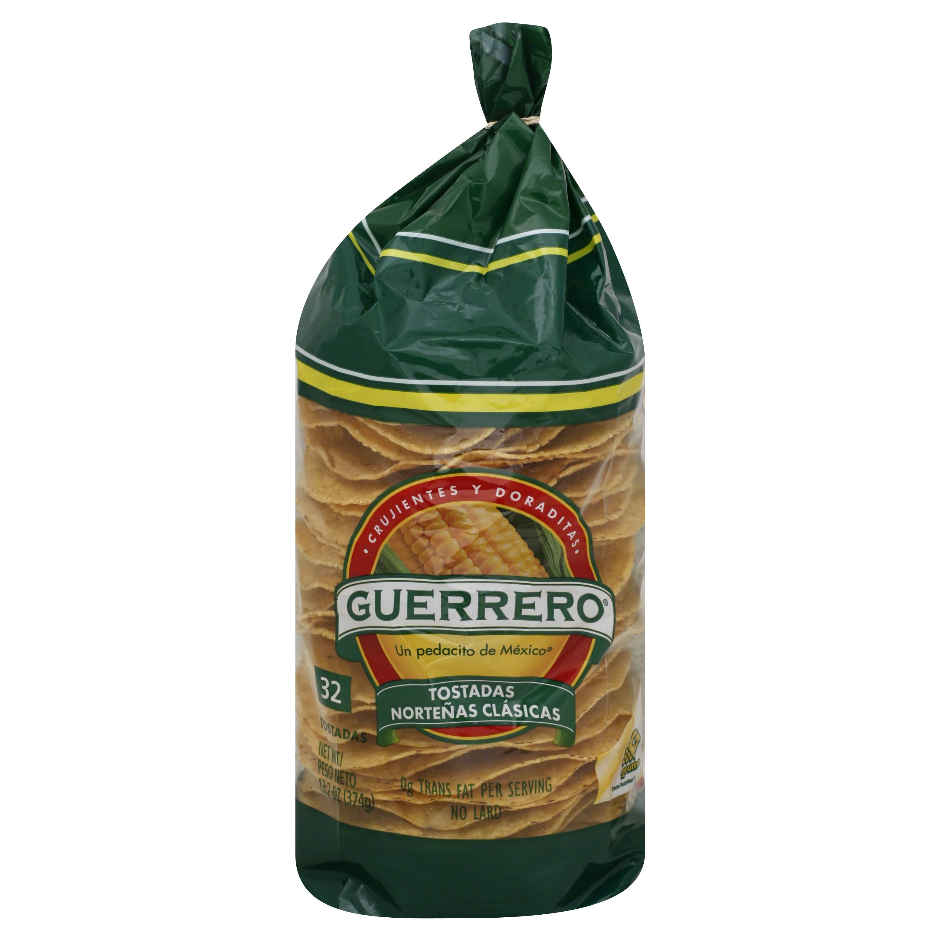 Guerrero Tostadas, Nortenas Clasicas - 30 tostadas, 12.37 oz
