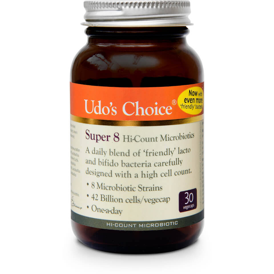 Udo's Choice Super 8 Probiotic - 30 Capsules