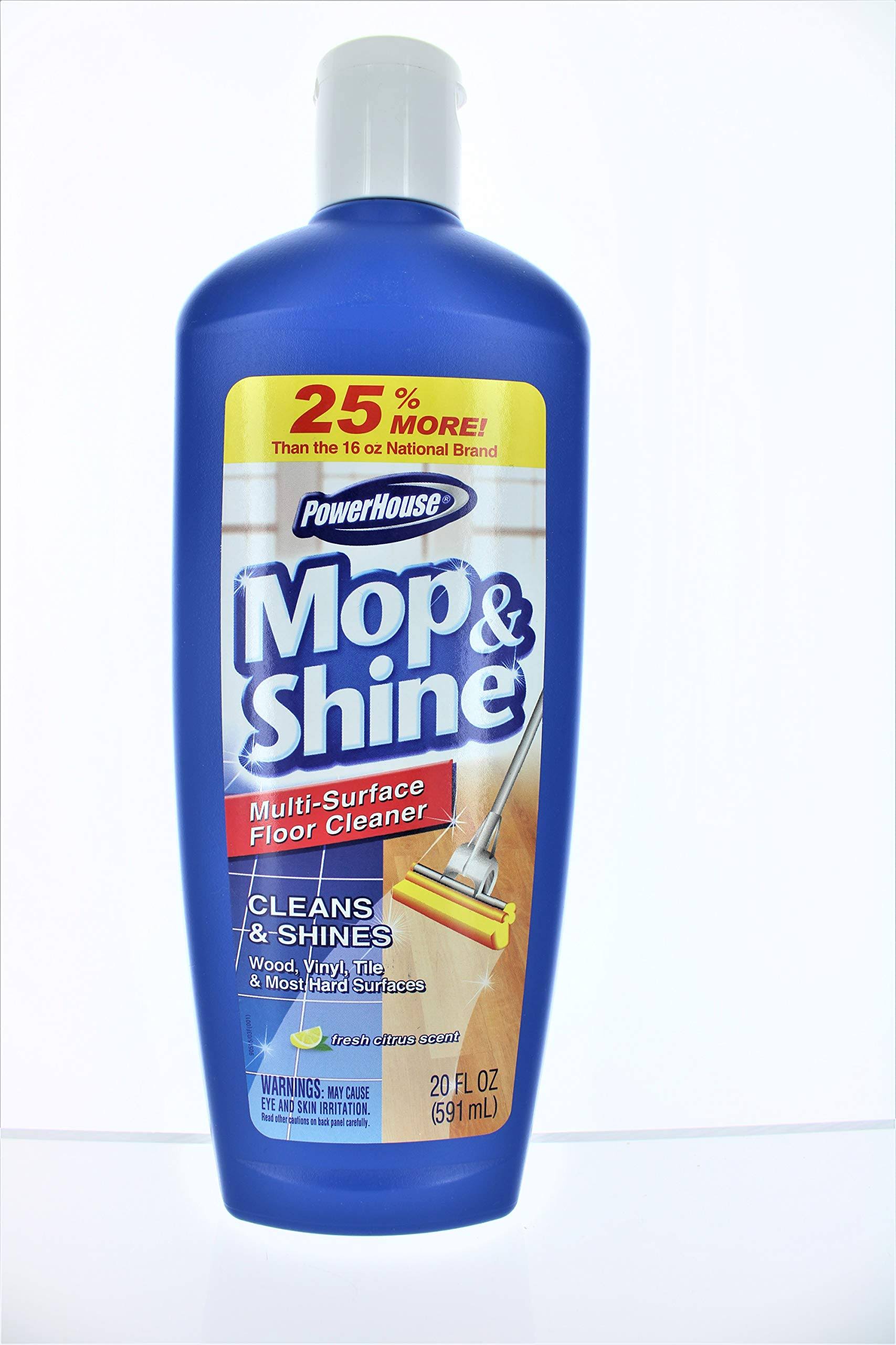 Powerhouse Mop and Shine Floor Cleaner - 20oz