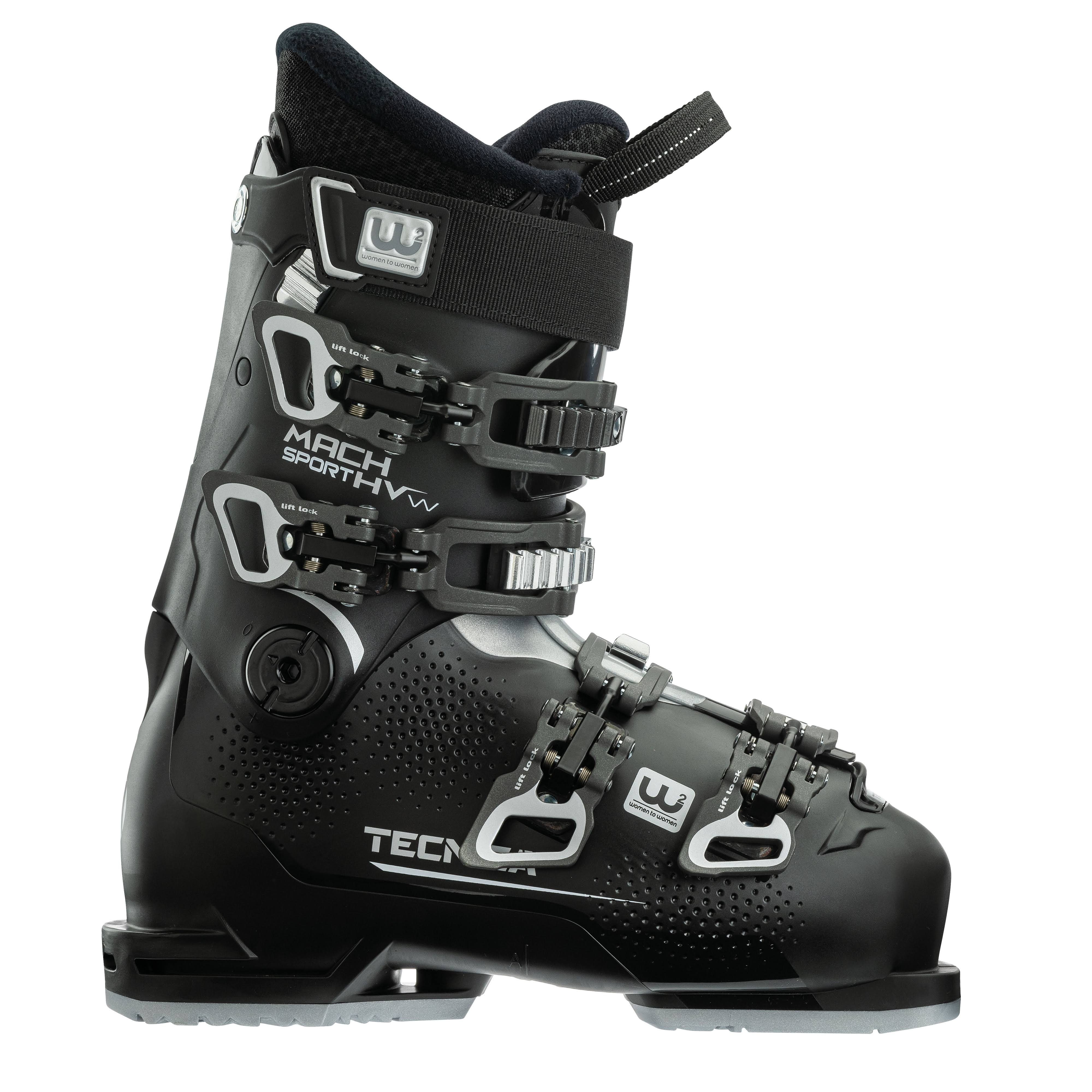 Tecnica Ski Boots Mach Sport HV 65 Womens - Black - 26.5