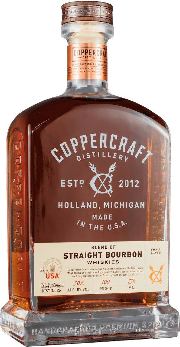 Coppercraft Distillery Straight Bourbon Whiskey