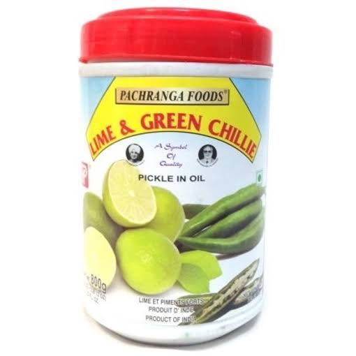 Pachranga Pip Lime and Chillies Pickle - Pachranga Foods - 800g