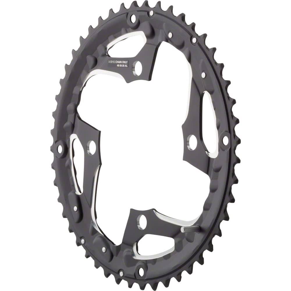 Shimano Deore LX T671 Outer Chainring - 48t, 104mm, 10 Speed