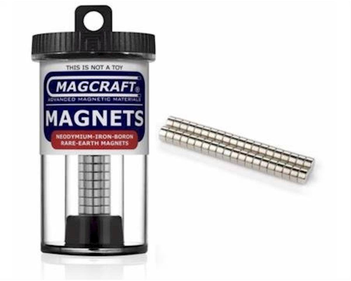 Rare Earth Disc Magnets (40) (1/4x1/8)