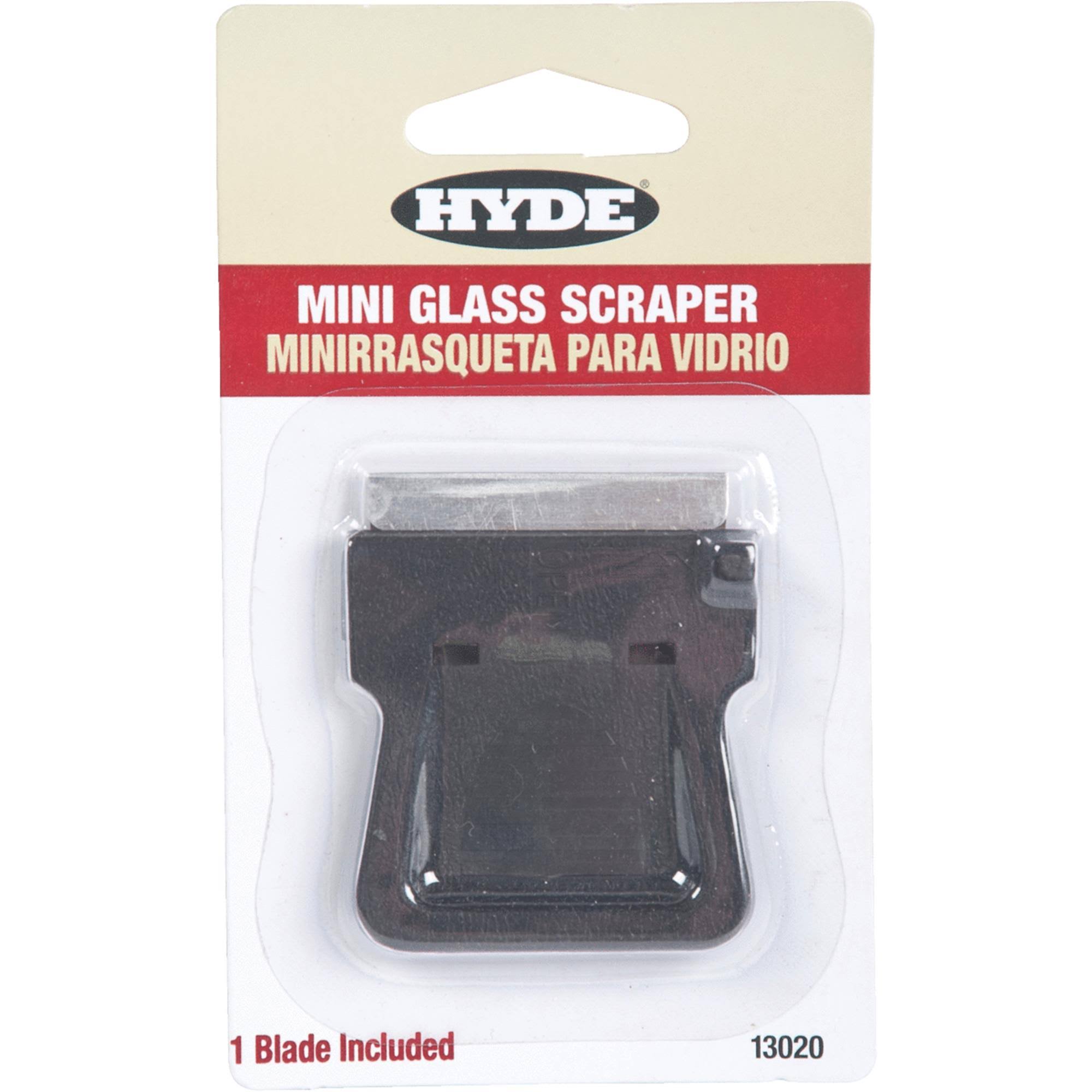 Hyde Tools 13020 Mini Glass Razor Scraper