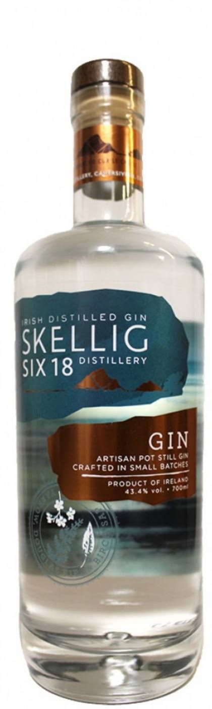 Skellig Six18 Pot Still Irish Gin