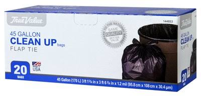 Berry Plastics True Value Trash Bag - 20ct, 45gal