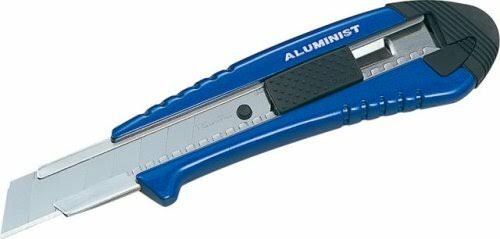 Tajima Heavy Duty Aluminist Auto Lock 3/4" Knife - Blue