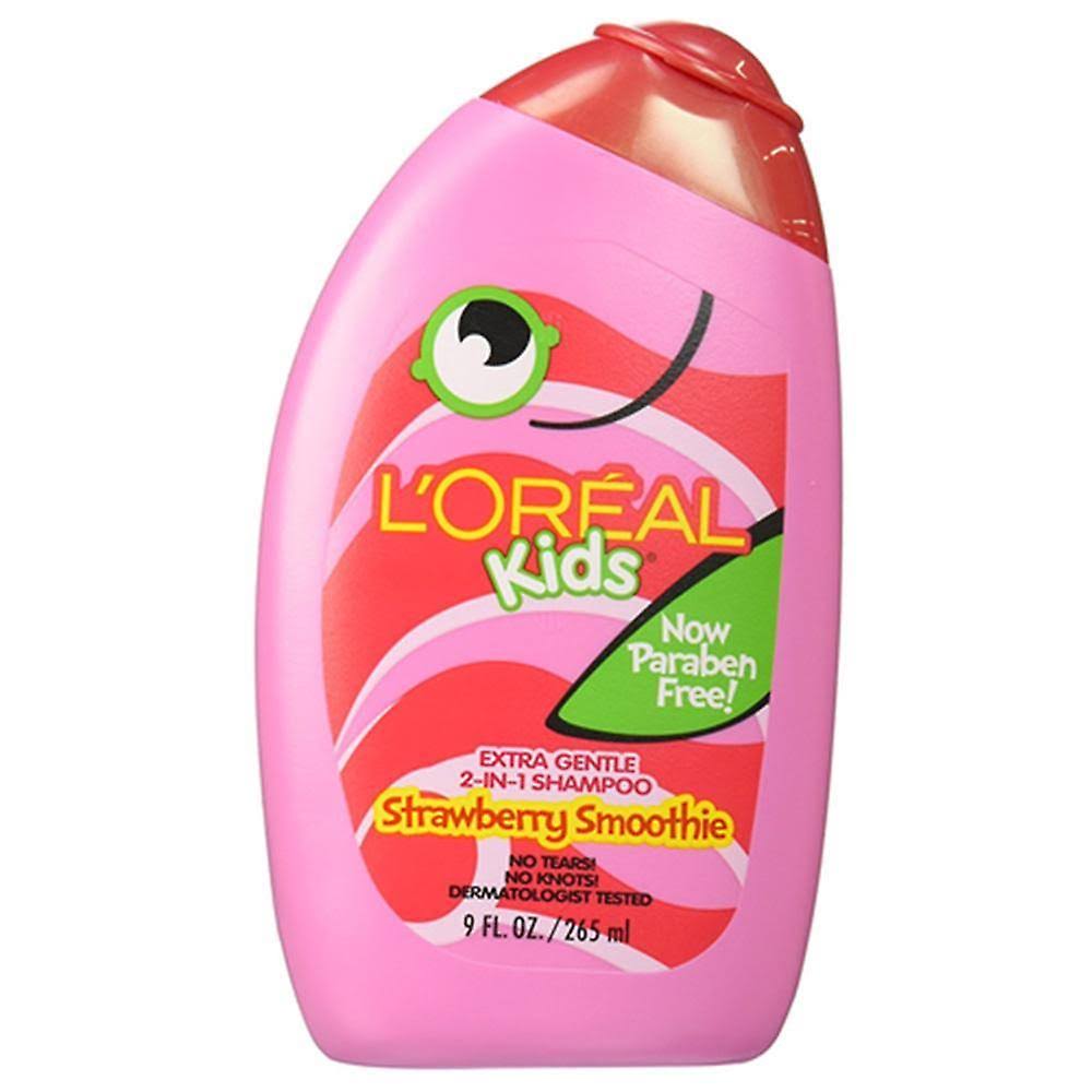 L'Oréal Kids 2-In-1 Shampoo - Strawberry Smoothie, 265ml
