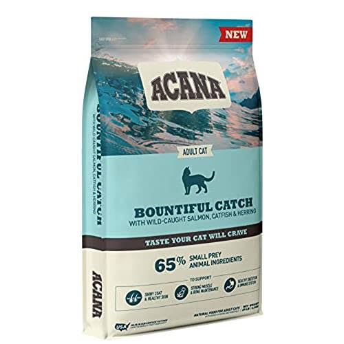 Acana Dry Cat Food, Bountiful Catch, Salmon, Catfish, and Herring, 10lb