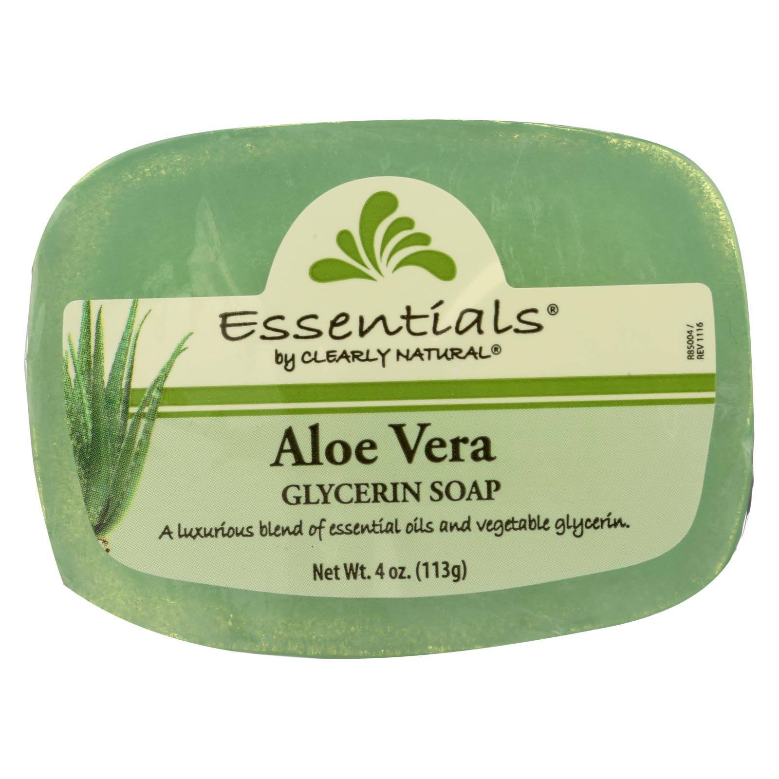 Clearly Natural Glycerine Bar Soap Aloe Vera - 4 oz