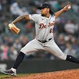 Detroit Tigers lose 7-6 in 10 innings in Game 1; Mariners catcher earns win on mound